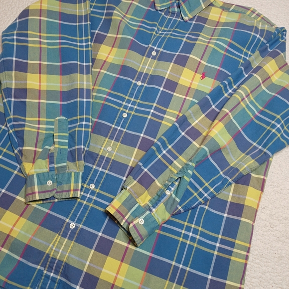 Polo Ralph Lauren Plaid Button Down 2XLT Big & Tall - Picture 8 of 11